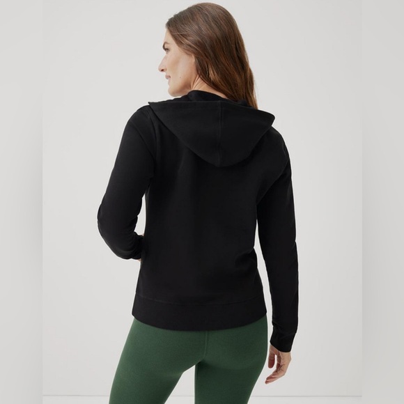 XXL Pact Women's Organic Cotton Cloud Brushed Fleece Zip Hoodie - Picture 4 of 8